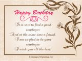 Birthday Greeting Card for Boss Birthday Wishes for Boss 365greetings Com