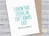 Birthday Greeting Cards for Fiance Boyfriend Card I Love You Card Funny Boyfriend Card