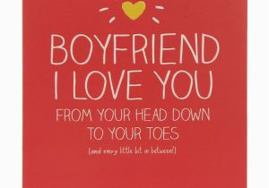 Birthday Greeting Cards for Fiance Happy Jackson Boyfriend I Love You Birthday Card Campus