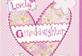 Birthday Greeting Cards for Granddaughter Heart butterfly Granddaughter Birthday Card Karenza