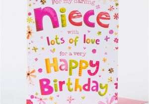 Birthday Greeting Cards for Niece Birthday Card Darling Niece Only 99p