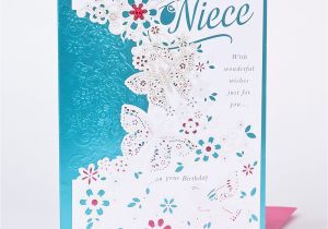 Birthday Greeting Cards for Niece Birthday Card Niece with Wonderful Wishes Only 1 49