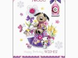 Birthday Greeting Cards for Niece to A Wonderful Niece Birthday Card Karenza Paperie