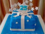 Birthday Ideas for 25 Year Old Male 25th Birthday Cake Blue Star theme 4lb Sri Lanka