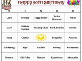 Birthday Ideas for 27 Year Old Man 90th Birthday Party Bingo Game 60 Cards Old Age theme