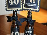 Birthday Ideas for 40 Year Old Man 40th Birthday Decorations 40th Party Centerpiece Table Etsy