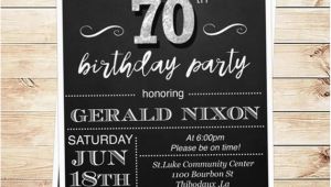 Birthday Ideas for 45 Male Surprise 70 Birthday Party Invitations by Diypartyinvitation