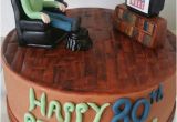 Birthday Ideas for 60 Year Old Man 80th Birthday Cake Fox 6 Fan Recliner Chair Old Man