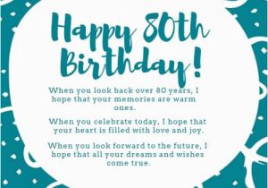 Birthday Ideas for 80 Year Old Male 80th Birthday Wishes Perfect Messages Quotes to Wish A