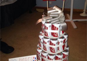 Birthday Ideas for Boyfriend 20th Beer Cake for My Boyfriends Birthday 20 Beers for 20