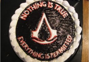 Birthday Ideas for Boyfriend 28th assassins Creed Birthday Cake Notorious Cupcakes