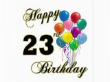 Birthday Ideas for Him 23rd Happy 23rd Birthday Gifts with Balloons Zazzle