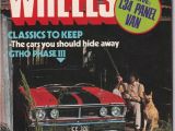 Birthday Ideas for Him Australia March 1977 Vintage Australian Wheels Magazine 40th