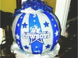 Birthday Ideas for Him Chicago Dallas Cowboys Pumpkin My Boss is A Huge Cowboys Fan so I