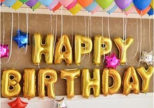 Birthday Ideas for Him Dubai Gold Rainbow Balloons Birthday Decor Dubai Shop now