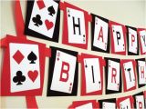 Birthday Ideas for Him In Las Vegas Casino theme Birthday Banner Party Time Casino theme