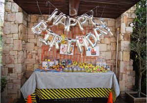 Birthday Ideas for Him Johannesburg ashleigh Rose Photography Zac 39 S Minion Construction Party