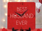 Birthday Ideas for Him On A Budget Best Husband Clock Gift Send Home and Living Gifts Online