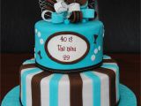 Birthday Ideas for Him Sydney 40th Birthday Cake Wires On top and Patterning On Base