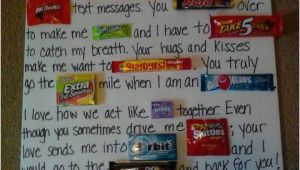 Birthday Ideas for Husband From Baby Anniversary Candy Card I Made for My Husband Crafts