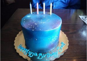 Birthday Ideas for Husband Nyc Husband 39 S 40th Birthday Galaxy Cake Picture Of the