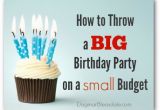Birthday Ideas for Husband On A Budget How to Throw A 50th Birthday Party On A Small Budget