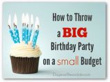 Birthday Ideas for Husband On A Budget How to Throw A 50th Birthday Party On A Small Budget