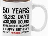 Birthday Ideas for Husband Turning 50 Amazon Com Gifts for Men 50th Birthday Coffee Mug with