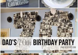 Birthday Ideas for Male 70th Easy 70th Birthday Party Ideas Planning My Dad 39 S