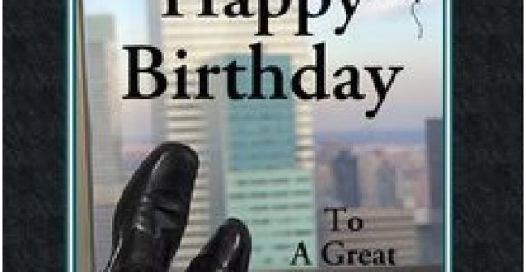 Birthday Ideas for Male Boss Happy Birthday for Boss Black Shoes Balloons Custom