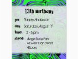 Birthday Invitation Cards for Teenagers Teen Boys Birthday Party Invitations Green Card Zazzle Com