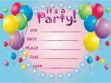 Birthday Invitation Cards Printable Printable Birthday Invitations so Pretty Invitations and