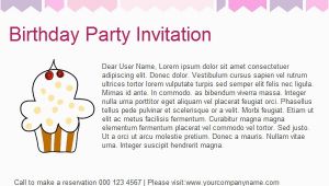 Birthday Invitation Email Message Birthday Invitation Email Template 23 Free Psd Eps