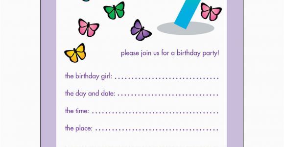 Birthday Invitation for 10 Years Old Girl 10 Childrens Birthday Party Invitations 9 Years Old Girl