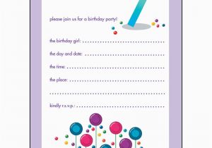 Birthday Invitation for 7 Years Old Boy 10 Childrens Birthday Party Invitations 7 Years Old Girl