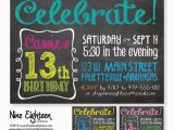 Birthday Invitation for Teenager 21 Teen Birthday Invitations Inspire Design Cards