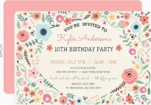 Birthday Invitation for Teenager 21 Teen Birthday Invitations Inspire Design Cards