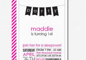 Birthday Invitation for Teenager 21 Teen Birthday Invitations Inspire Design Cards