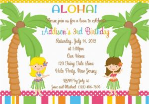 Birthday Invitation Message for Kids 18 Birthday Invitations for Kids Free Sample Templates