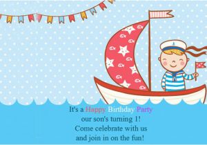 Birthday Invitation Of My son 1st Birthday Invitation Quotes for son Pictures Ebookzdb Com