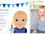 Birthday Invitation Of My son First Birthday Party Invitations Boy Cimvitation