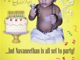 Birthday Invitation Of My son My First Birthday Invitation Best Party Ideas