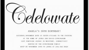 Birthday Invitation Quotes for Adults 10 Birthday Invite Wording Decision Free Wording