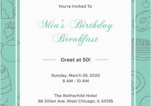 Birthday Invitation Templates Free Download Birthday Invitation Template 44 Free Word Pdf Psd Ai