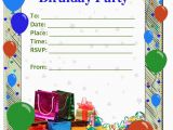 Birthday Invitation Templates Word 50 Free Birthday Invitation Templates You Will Love