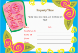 Birthday Invitation Templates Word Birthday Party Invitations Microsoft Word Templates