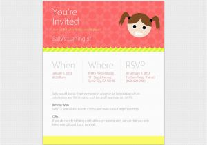 Birthday Invitation Websites Birthday Evite Template Web Only Invitation Templates
