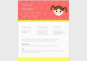 Birthday Invitation Websites Birthday Evite Template Web Only Invitation Templates