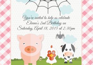 Birthday Invitation Websites Charlotte 39 S Web Birthday Invitation Envelope Candy Bar