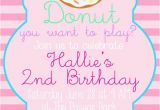 Birthday Invitation Websites Free Free Customizable Donut Birthday Party Invitation the